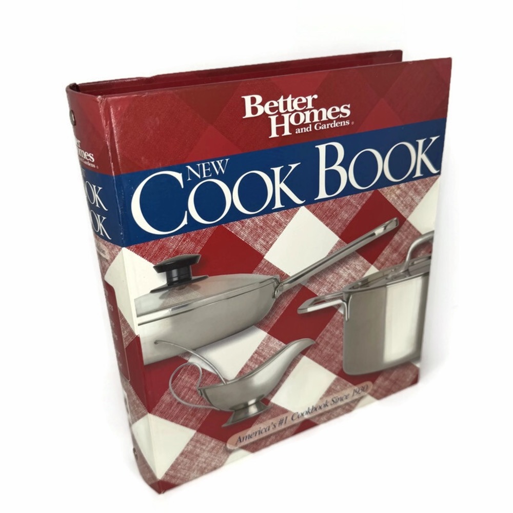 Vintage 2006 Better Homes and Gardens Checkered Red Cook Book